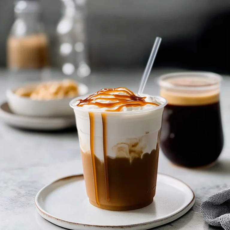 Salted Caramel Protein Cold Brew: Morning Bliss Awaits
