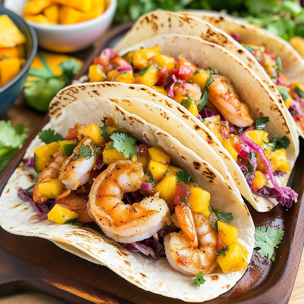 Spicy Shrimp Tacos with Mango Salsa: A Flavor Explosion