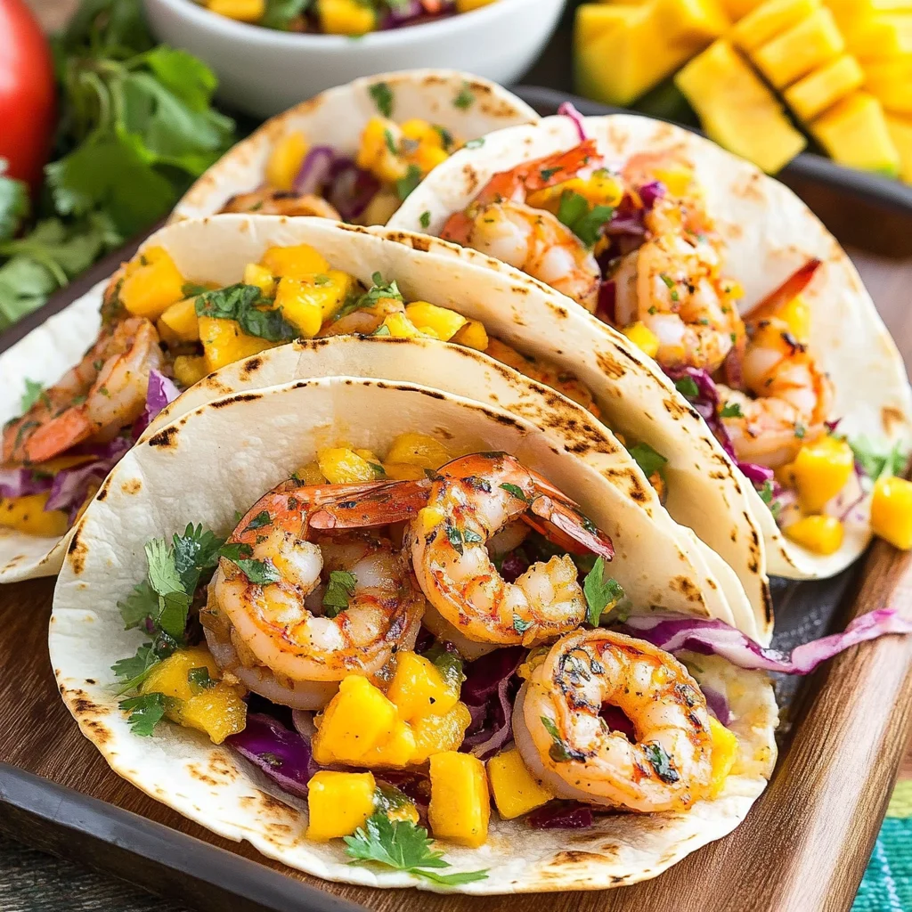 Spicy Shrimp Tacos with Mango Salsa: A Flavor Explosion