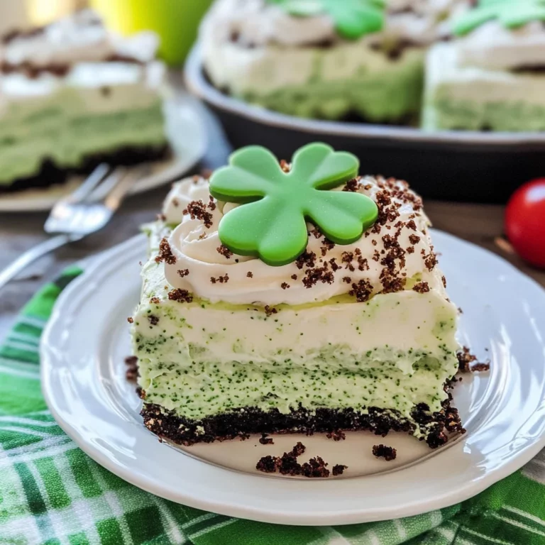 St. Patrick’s Day Shamrock Lasagna Dessert: Indulgent Del...