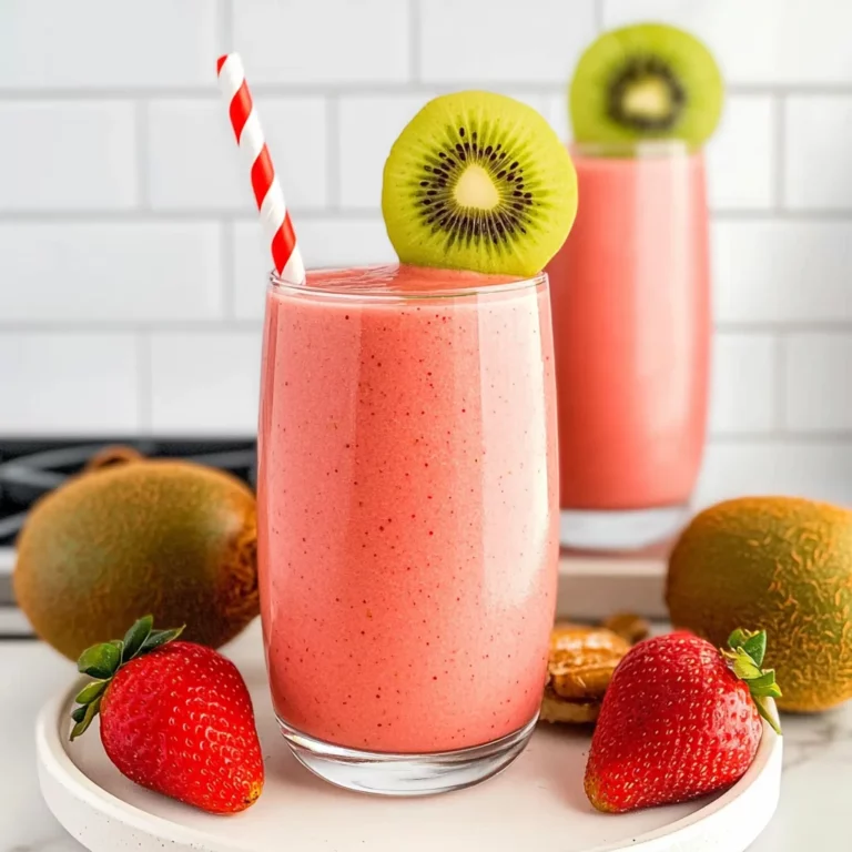 Strawberry Kiwi Smoothie: Refreshing Summer Delight