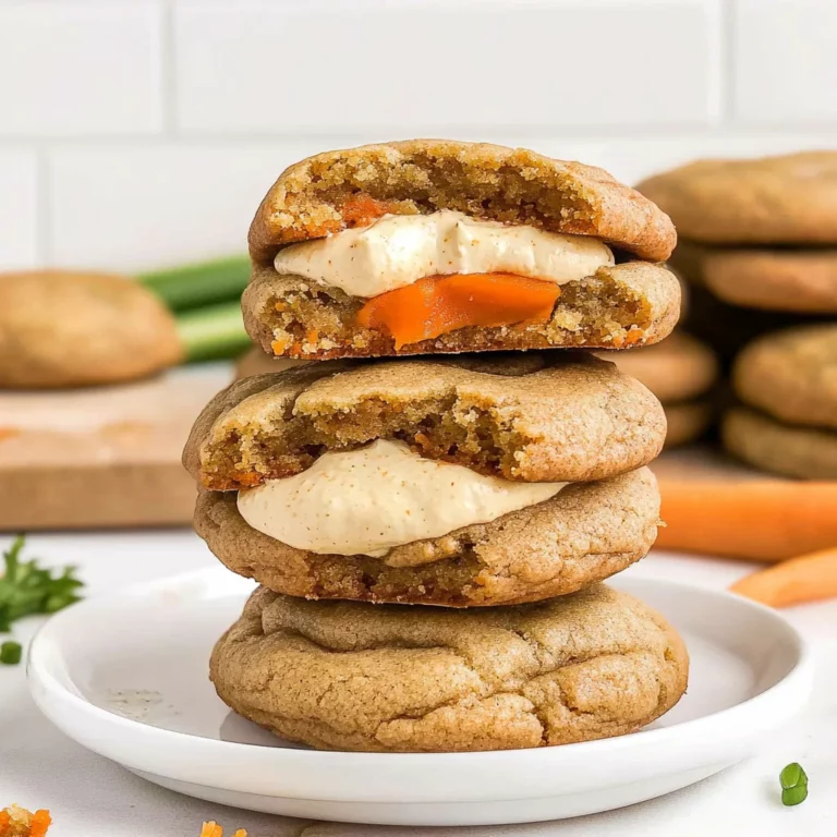 Stuffed Carrot Cake Cookies: Warm and Delightful Treats
