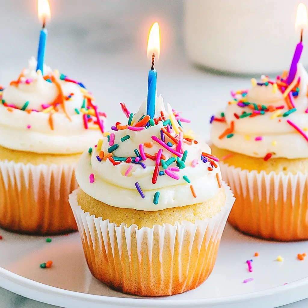 birthday cupcakes: Fluffy and Fun for Celebrations