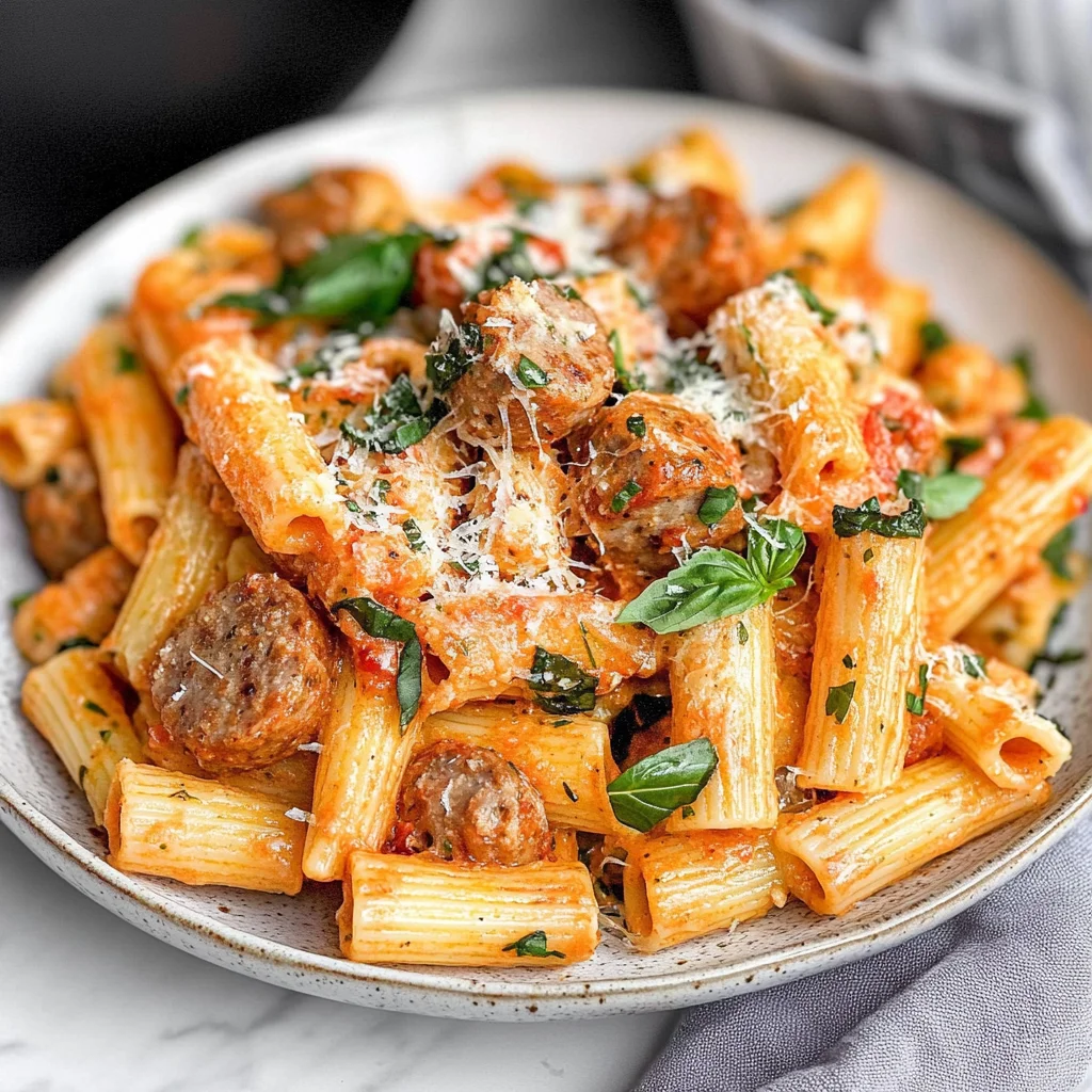 chicken sausage pasta: Cozy Comfort in Every Bite