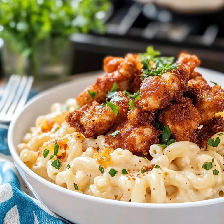 honey pepper chicken mac and cheese: Creamy Comfort Awaits