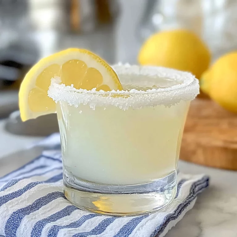 lemon drop recipe: Refreshingly Tangy Delight for Summer