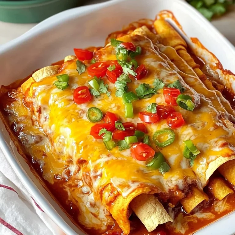 Taquito Enchilada Casserole: Cheesy Comfort Awaits