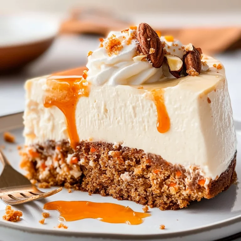 Carrot Cake Cheesecake: A Creamy Dream Dessert