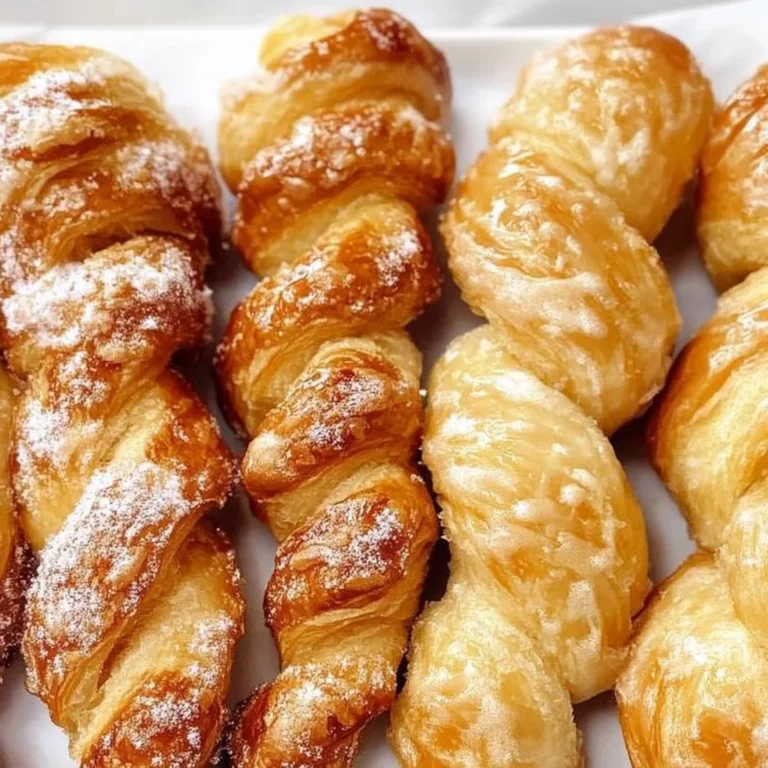 Flaky Homemade Croissant Twists: A Cozy Delight