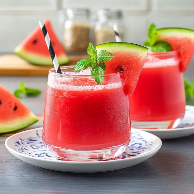 Watermelon Juice: Refreshingly Sweet Summer Bliss