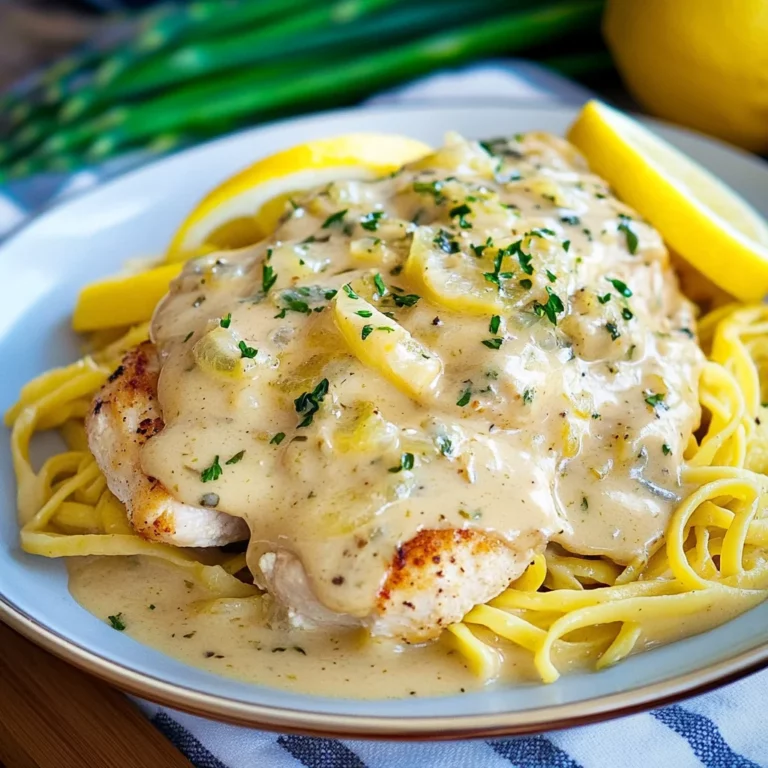 creamy lemon chicken: A Flavorful Weeknight Delight