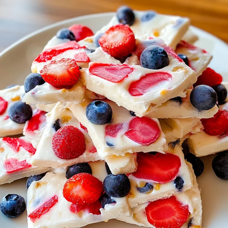 frozen yogurt bark: Refreshing and Colorful Treats to Enjoy