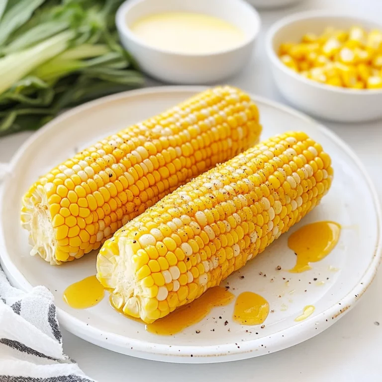 how long to boil corn on the cob: Juicy Summer Delight