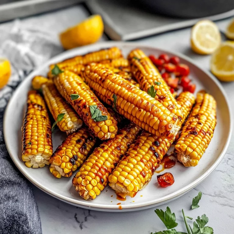 oven roasted corn on the cob: Sweet & Smoky Delight