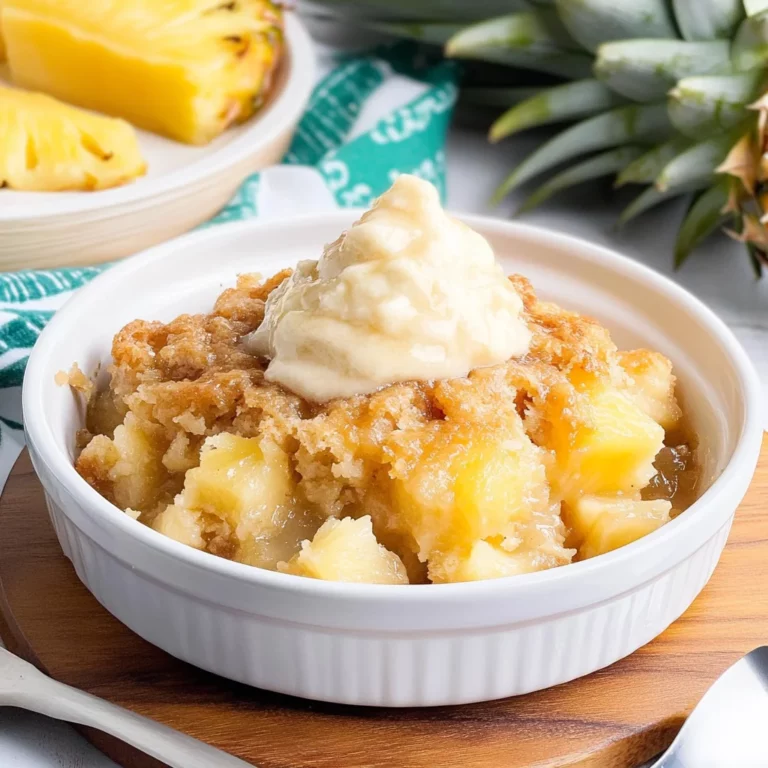 pineapple dump cake: Gooey Tropical Delight