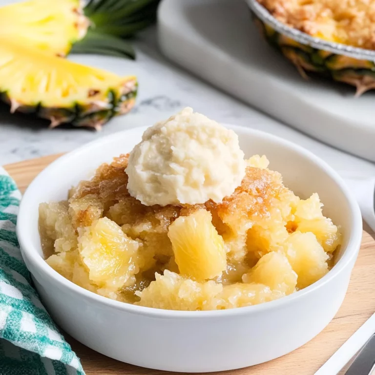 pineapple dump cake: A Tropical Delight You Need to Try