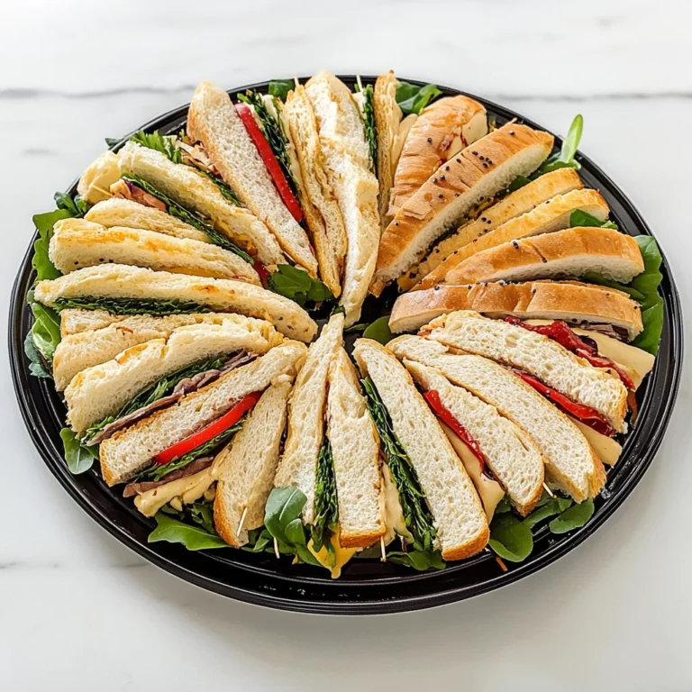 sandwich platters for parties: Flavorful and Fun Ideas
