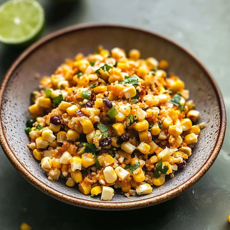 Mexican Street Corn Salad: Irresistible Summer Delight