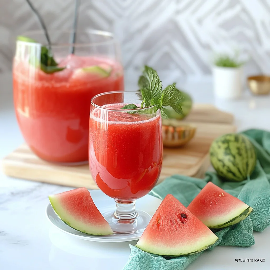 Watermelon Punch: Refreshing Summer Sipper You'll Love