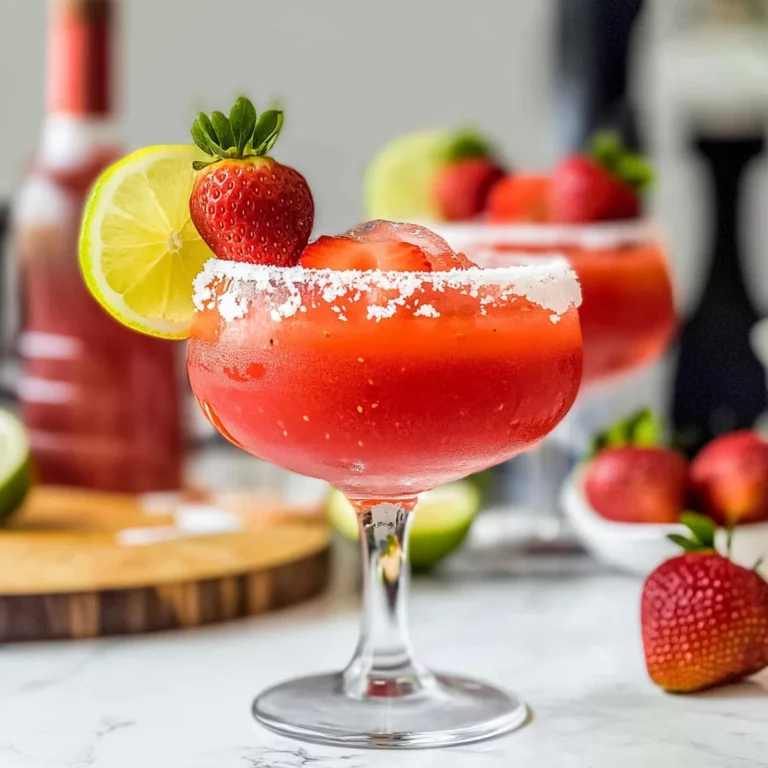 strawberry margarita: Refreshingly Sweet Summer Sip