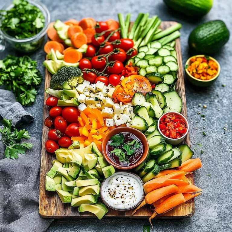 veggie platter display: A Colorful Celebration of Freshness